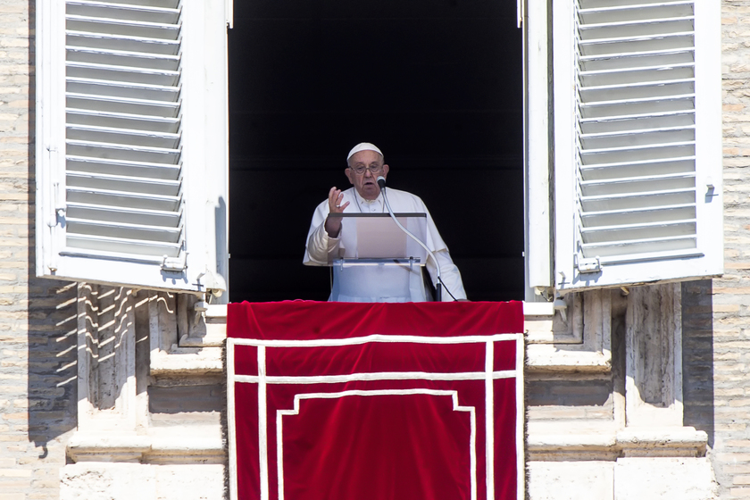 Pope Francis' Angelus prayer in Vatican