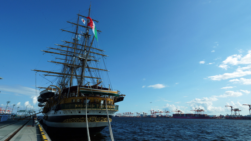 L'Amerigo Vespucci è arrivata a Tokyo