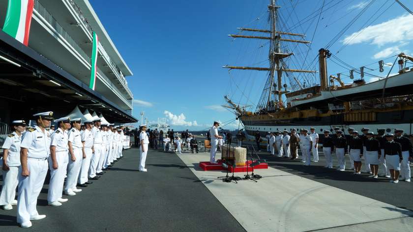 L'Amerigo Vespucci è arrivata a Tokyo