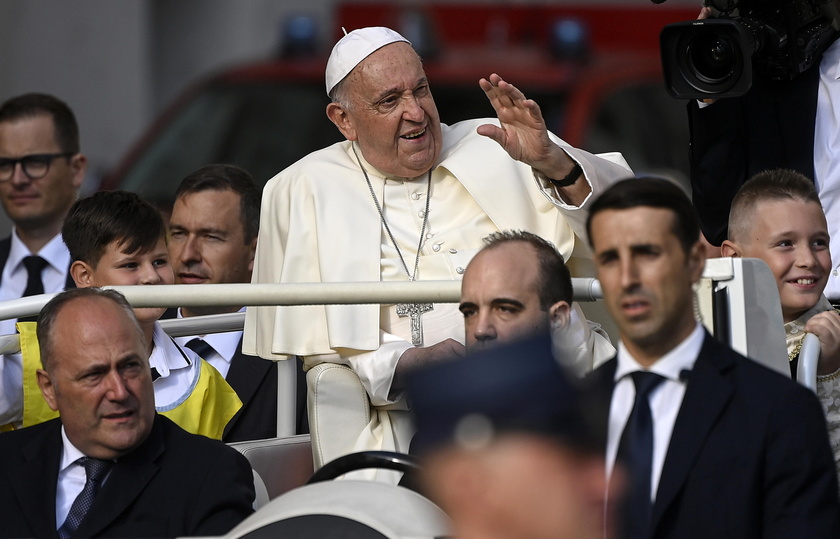 Pope Francis leads Wednesday's general audience in Saint Peter's Square