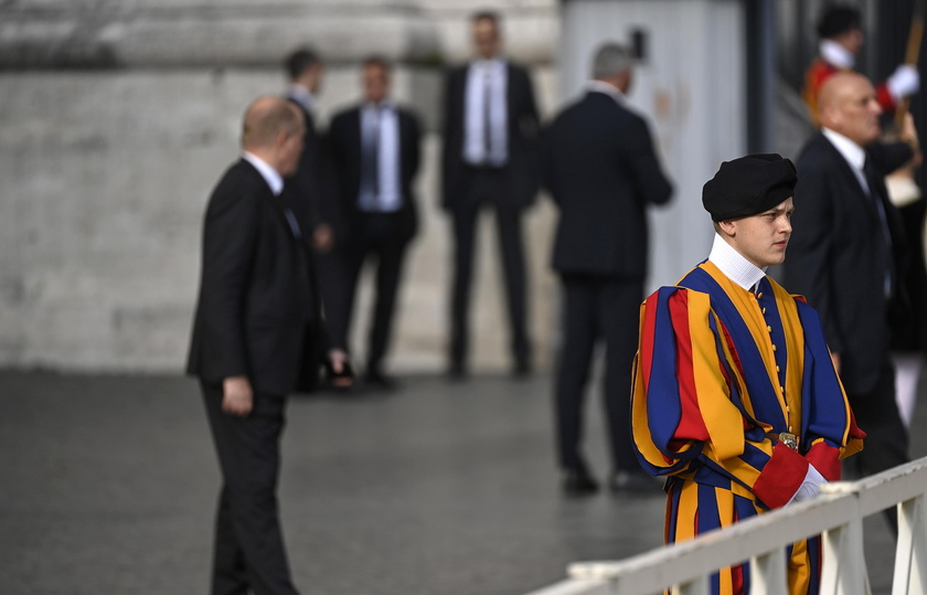 Pope Francis leads Wednesday's general audience in Saint Peter's Square