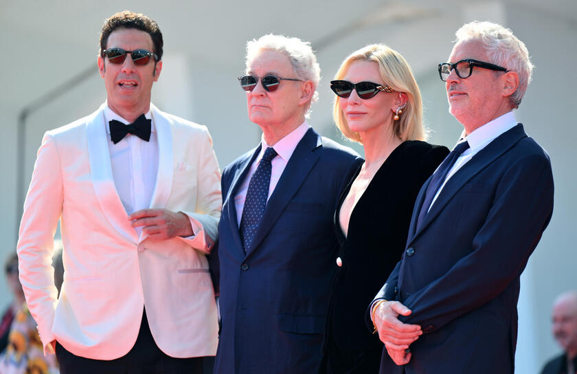 Sacha Baron Cohen, Kevin Kline, Cate Blanchett e Alfonso Cuaron