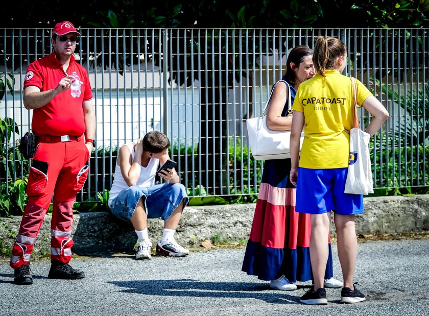 ++ Esplosione in alloggio con lavori, crolla parte ponteggio ++