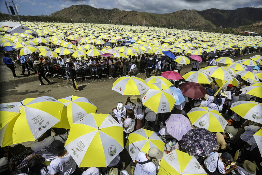 Pope Francis' Apostolic visit in Dili, East Timor