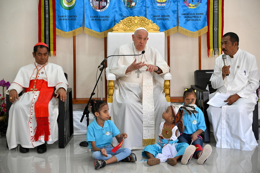 Pope Francis' Apostolic visit in Dili, East Timor