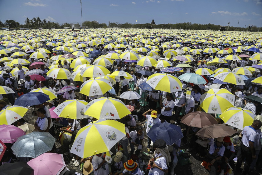 Pope Francis' Apostolic visit in Dili, East Timor