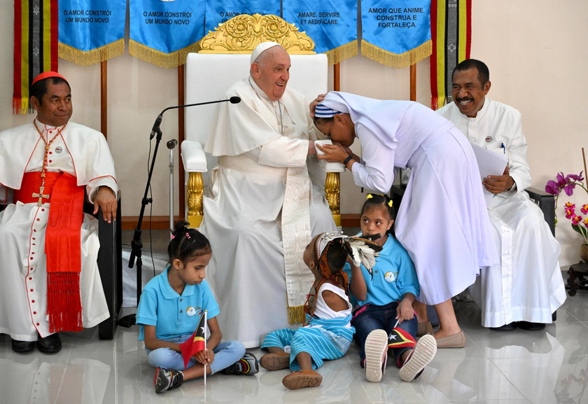 Pope Francis' Apostolic visit in Dili, East Timor