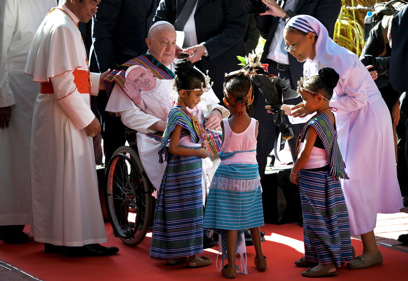 Pope Francis' Apostolic visit in Dili, East Timor