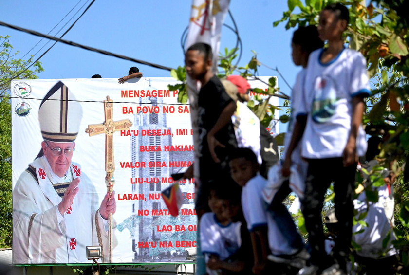 Pope Francis' Apostolic visit in Dili, East Timor