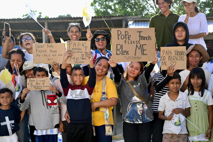 Pope Francis' Apostolic visit in Dili, East Timor