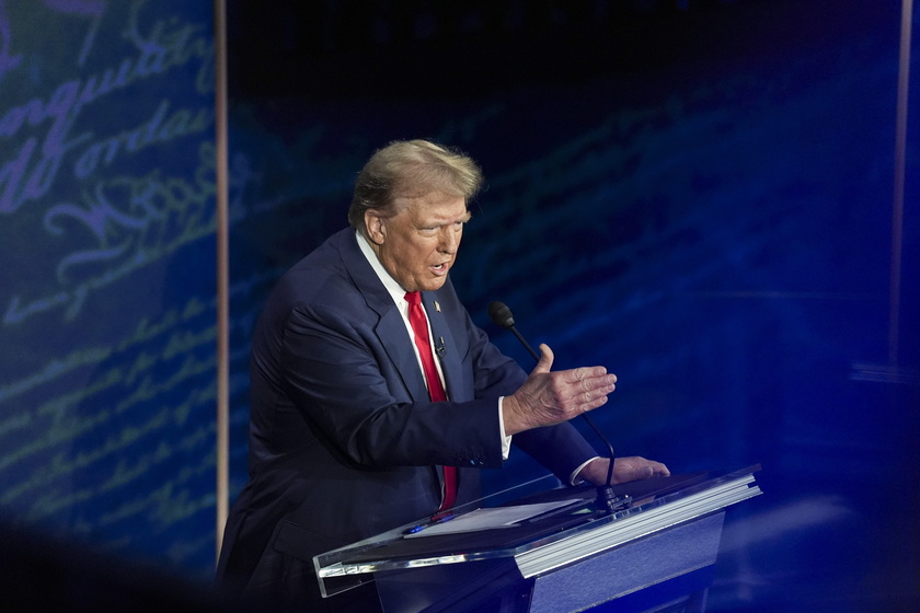 Presidential Debate Between Donald Trump and Vice President Kamala Harris 