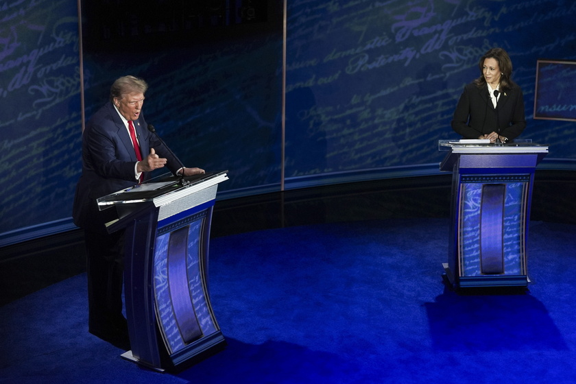 Presidential Debate Between Donald Trump and Vice President Kamala Harris 