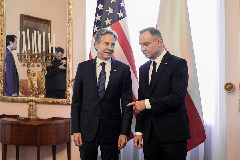 US Secretary of State Antony Blinken visits Poland 