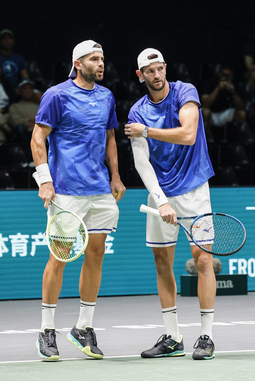 Tennis Davis Cup Final Group Stage Italy vs Brazil