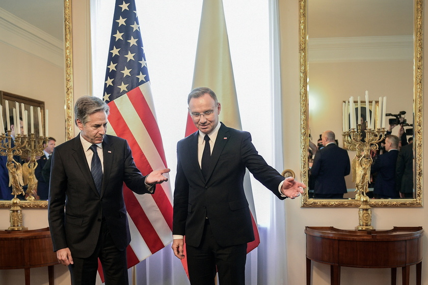 US Secretary of State Antony Blinken visits Poland 