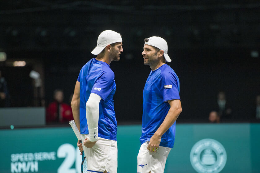 Coppa Davis: Bolelli-Vavassori vs Gille-Vliegen