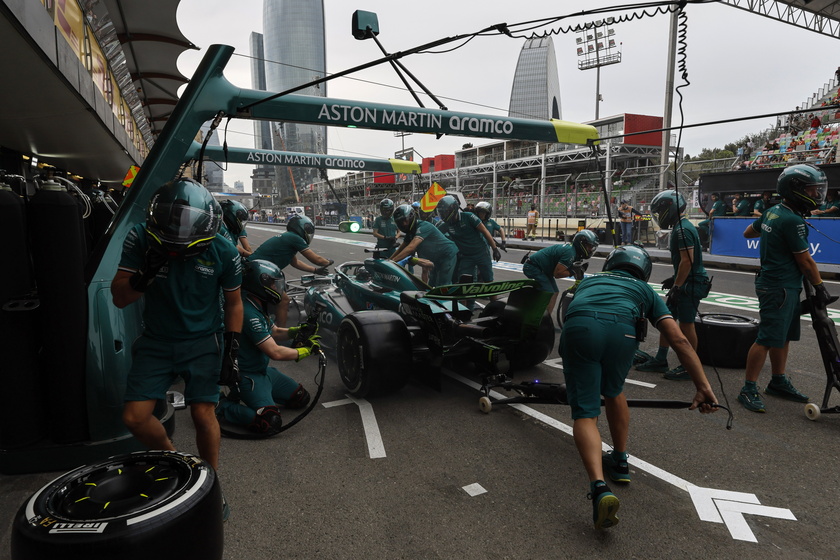 Formula One Grand Prix of Azerbaijan - Practice session and qualifying