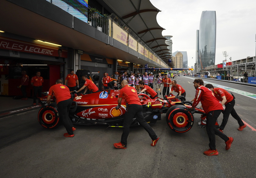 Formula One Grand Prix of Azerbaijan - Practice session and qualifying