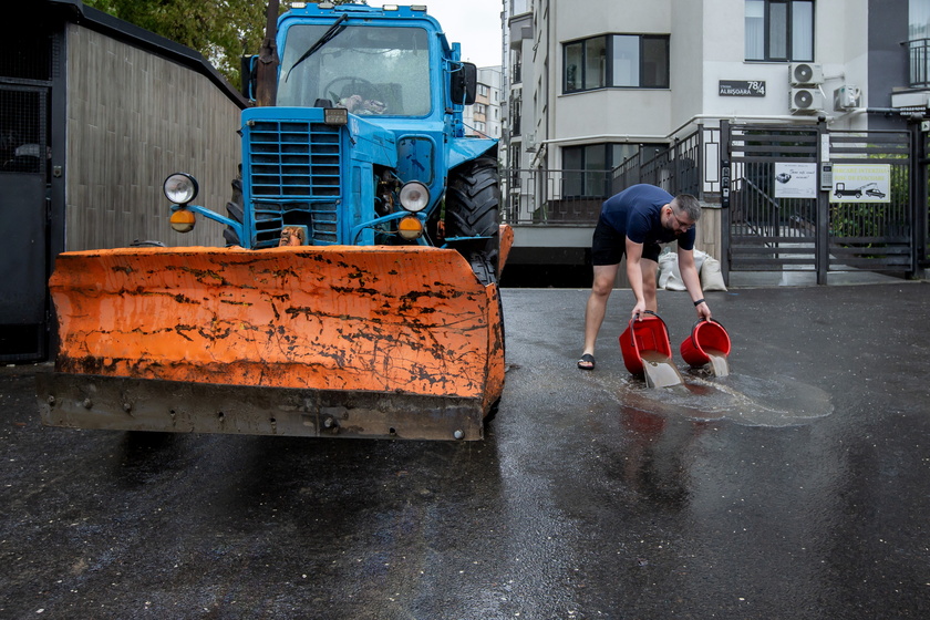 Floods in Moldova as heavy rains batter eastern Europe