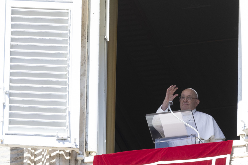 Pope Francis' Angelus prayer in Vatican