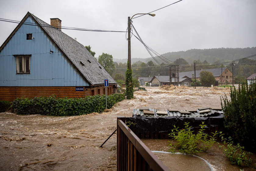 At least four people missing following floods in the Czech Republic