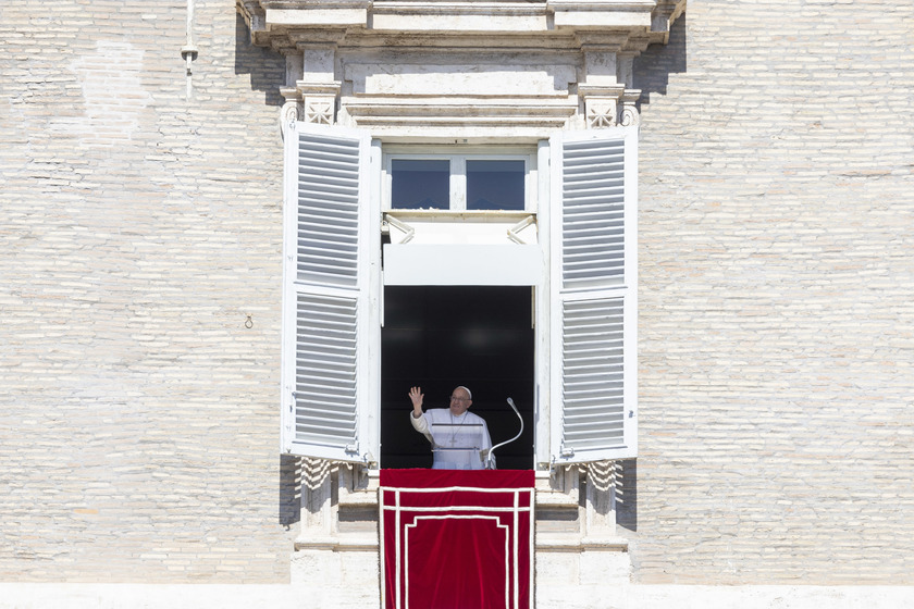 Pope Francis' Angelus prayer in Vatican