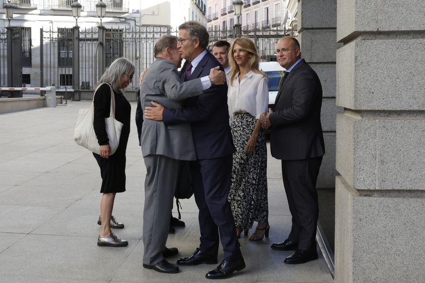 Venezuelan opposition leader Gonzalez meets Spanish Popular Party's leader in Madrid