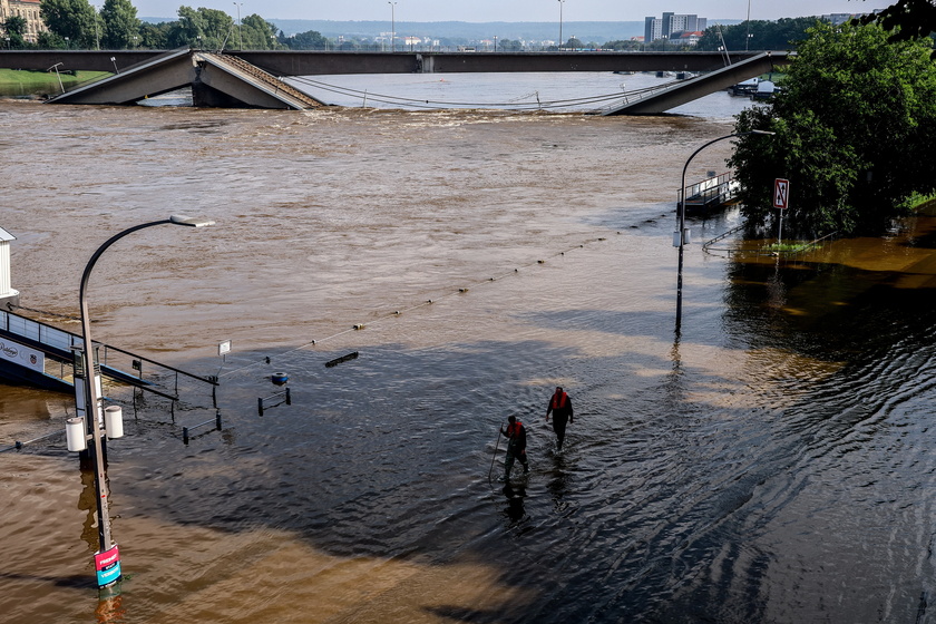 Flood alert in Saxony amid Elbe river's rising water level