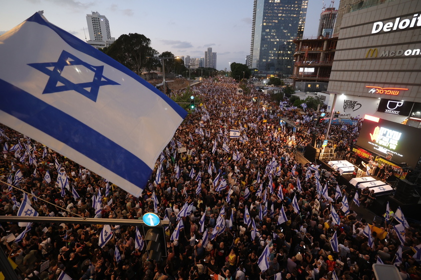 Thousands rally in Tel Aviv to demand release of Israeli hostages held in Gaza