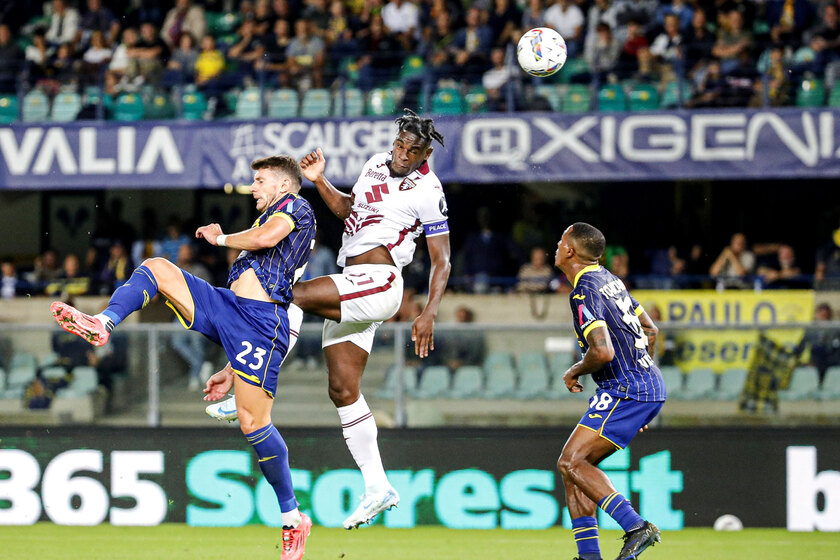 Soccer: Serie A; Hellas Verona vs Torino Fc