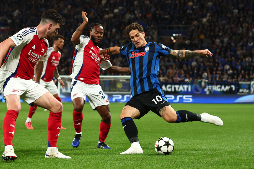 Soccer: Champions League; Atalanta-Arsenal