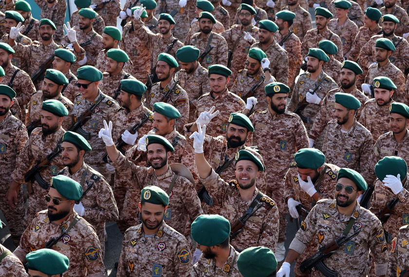 Iran holds annual military parade in Tehran marking anniversary of Iran-Iraq war 