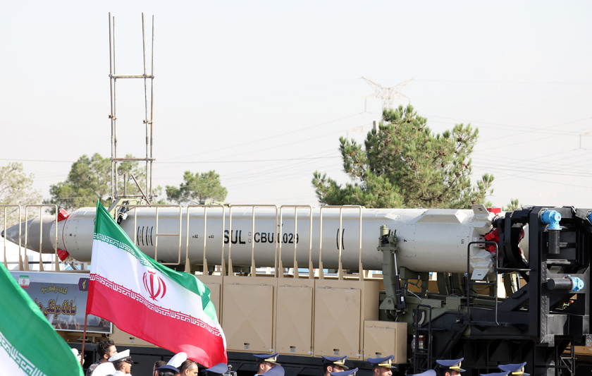 Iran holds annual military parade in Tehran marking anniversary of Iran-Iraq war 