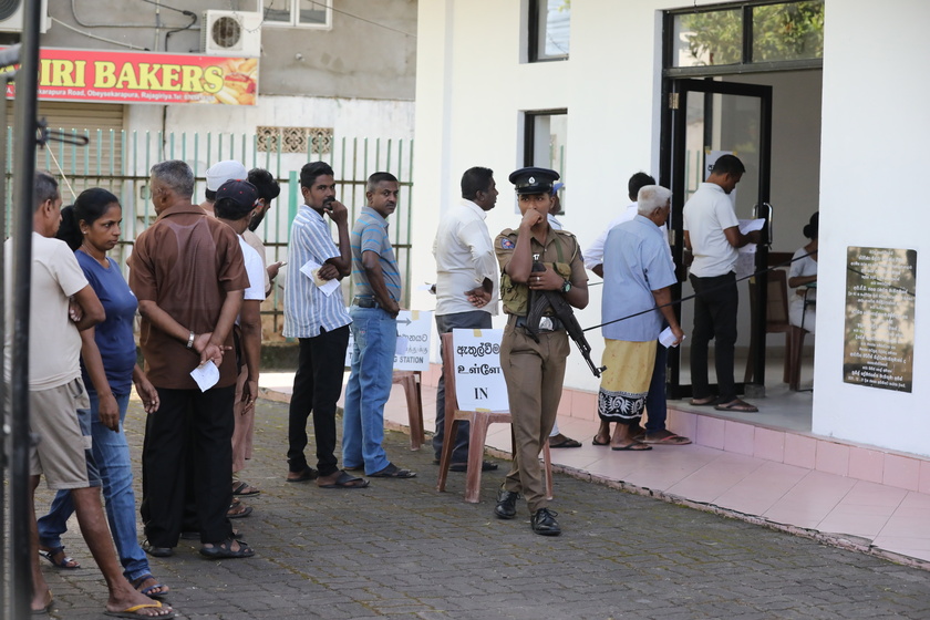 Voting starts for the 2024 Sri Lanka presidential elections 