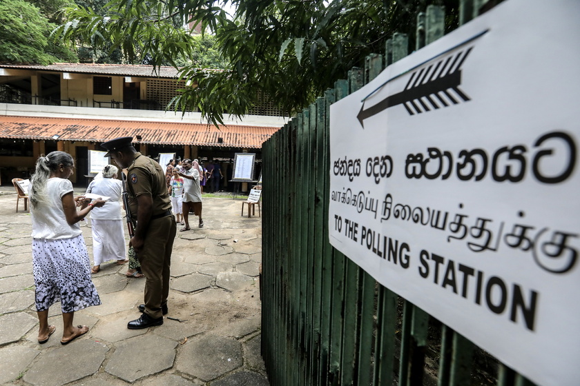 Sri Lanka holds presidential election