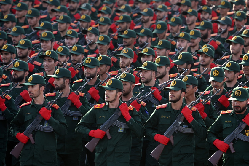 Iran holds annual military parade in Tehran marking anniversary of Iran-Iraq war 