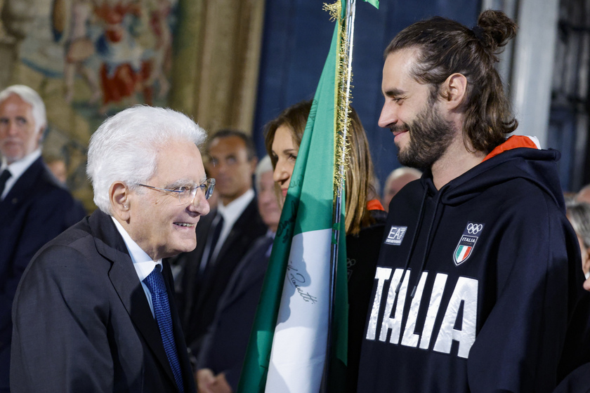 Al Quirinale la cerimonia con gli atleti dei Giochi Olimpici e Paralimpici di Parigi 2024