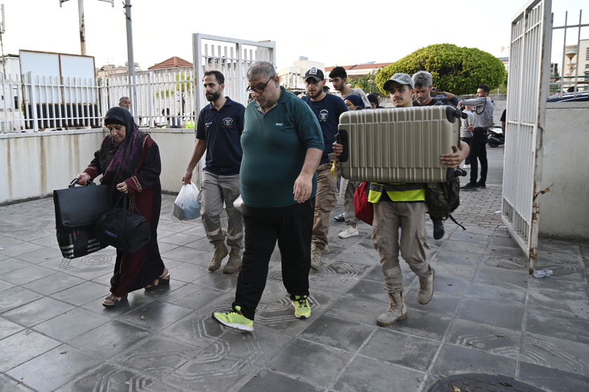 Thousands flee southern Lebanon as Israel launches 'extensive' airstrikes