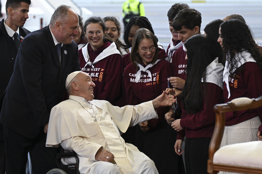 Il Papa è arrivato in Lussemburgo