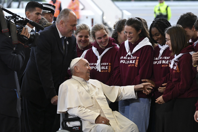 Il Papa è arrivato in Lussemburgo