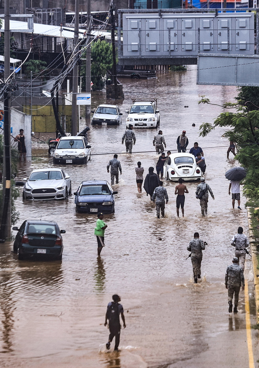 Hurricane John leaves severe flooding, landslides, and destroyed roads in Acapulco