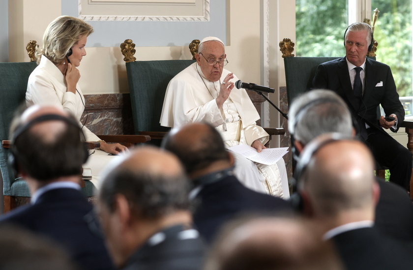 Pope Francis visits Belgium on trip to 'the heart of Europe'