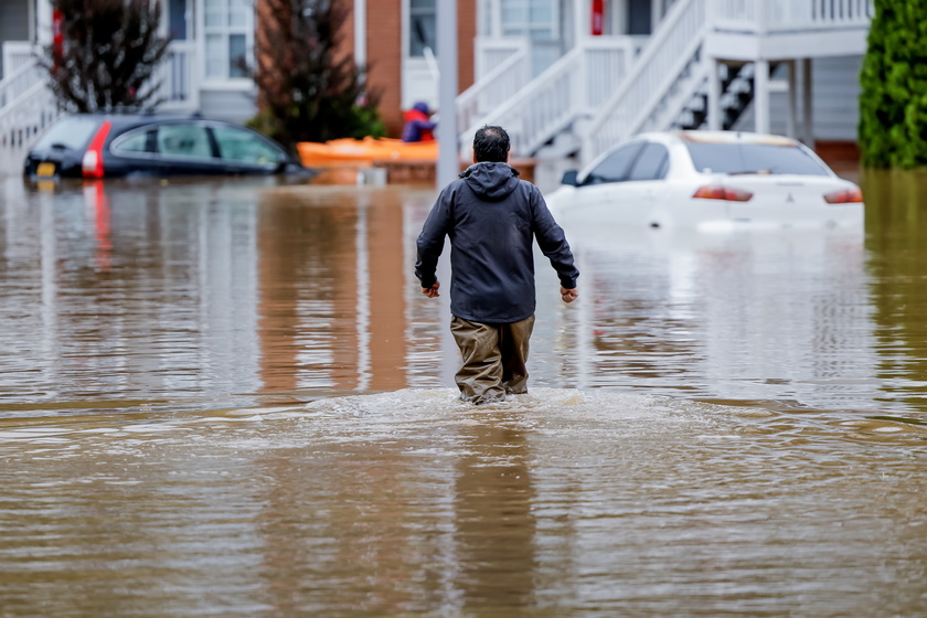 Effects of Tropical Storm Helene in Atlanta, Georgia