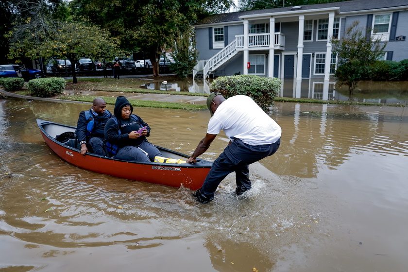 Effects of Tropical Storm Helene in Atlanta, Georgia