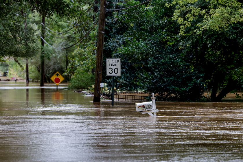 Effects of Tropical Storm Helene in Atlanta, Georgia