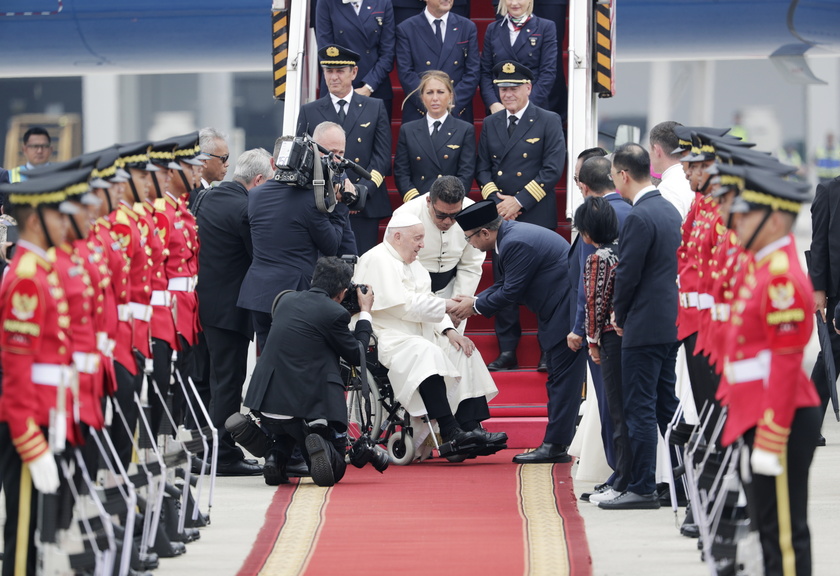 Pope Francis visits Jakarta, Indonesia