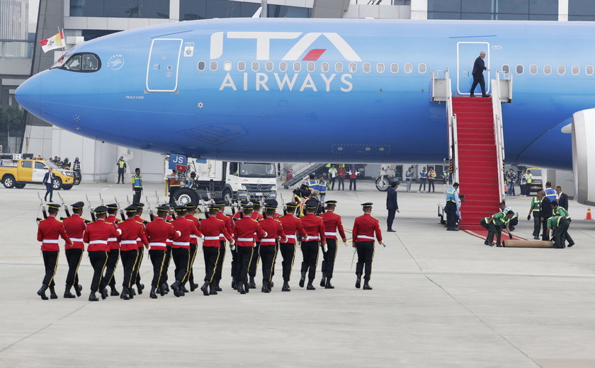 Pope Francis visits Jakarta, Indonesia