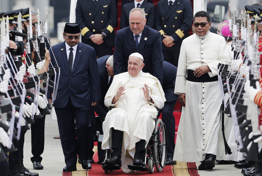 Pope Francis visits Jakarta, Indonesia