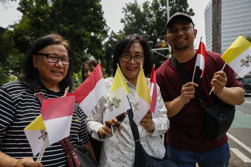 Pope Francis visits Jakarta, Indonesia