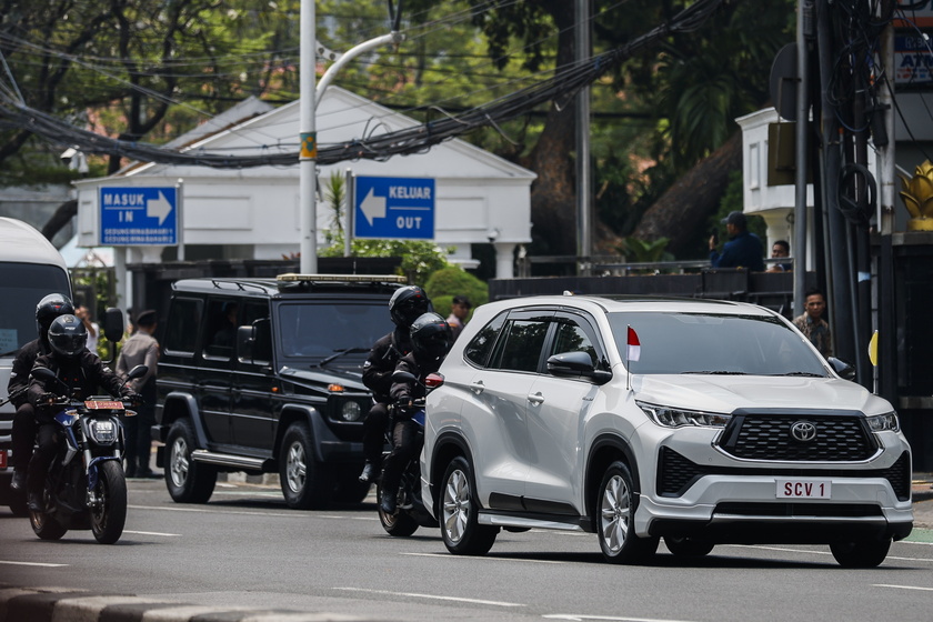 Pope Francis visits Jakarta, Indonesia